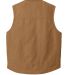 Cornerstone CSV40 CornerStone Washed Duck Cloth Ve in Duck brown