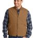 Cornerstone CSV40 CornerStone Washed Duck Cloth Ve in Duck brown