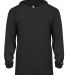 Badger Sportswear 2105 B-Core Long Sleeve Youth Ho Black front view