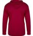 Badger Sportswear 2105 B-Core Long Sleeve Youth Ho Red back view