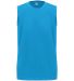 Badger Sportswear 2130 B-Core Sleeveless Youth Tee in Electric blue front view