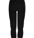Badger Sportswear 2611 Calf Length Youth Compressi Black back view
