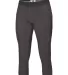 Badger Sportswear 2611 Calf Length Youth Compressi Graphite front view