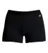 Badger Sportswear 2629 Girls Pro-Compression Short Black front view