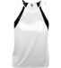 Badger Sportswear 2661 Aero Youth Singlet White/ Black front view