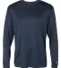 Badger Sportswear 4004 Ultimate SoftLock™ Long S Navy front view
