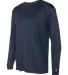 Badger Sportswear 4004 Ultimate SoftLock™ Long S Navy side view