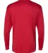 Badger Sportswear 4004 Ultimate SoftLock™ Long S Red back view