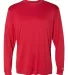 Badger Sportswear 4004 Ultimate SoftLock™ Long S Red front view