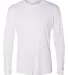 Badger Sportswear 4004 Ultimate SoftLock™ Long S White front view