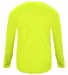 Badger Sportswear 4004 Ultimate SoftLock™ Long S Safety Yellow back view