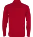Badger Sportswear 4280 Quarter-Zip Lightweight Pul Red back view