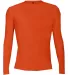 Badger Sportswear 4605 Pro-Compression Long Sleeve in Burnt orange front view