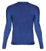 Badger Sportswear 4605 Pro-Compression Long Sleeve in Royal back view
