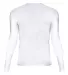 Badger Sportswear 4605 Pro-Compression Long Sleeve in White back view
