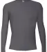 Badger Sportswear 4605 Pro-Compression Long Sleeve in Graphite front view