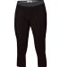 Badger Sportswear 4611 Calf Length Compression Tig Black front view