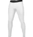 Badger Sportswear 4610 Full Length Compression Tig White side view