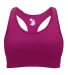 Badger Sportswear 4636 B-Sport Women's Bra Top Hot Pink front view