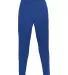 Badger Sportswear 1575 Unbrushed Poly Trainer Pant Royal front view