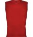 Badger Sportswear 4631 Pro-Compression Sleeveless  Red front view