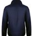 Badger Sportswear 2480 Youth Quarter Zip Poly Flee Navy back view