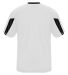 Badger Sportswear 4176 Striker Tee White/ Black back view