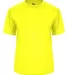 Badger Sportswear 2020 Ultimate SoftLock™ Youth  Safety Yellow Green front view