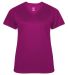 Badger Sportswear 4062 Ultimate SoftLock™ Women' in Hot pink front view