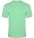 Badger Sportswear 4940 Triblend Performance Short  in Mint front view