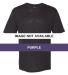 Badger Sportswear 4940 Triblend Performance Short  Purple front view