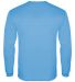 Badger Sportswear 4944 Triblend Performance Long S in Columbia blue heather back view