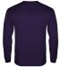 Badger Sportswear 4944 Triblend Performance Long S in Purple back view