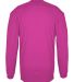Badger Sportswear 4944 Triblend Performance Long S in Hot pink heather back view