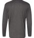 Badger Sportswear 4944 Triblend Performance Long S in Black heather back view