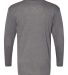 Badger Sportswear 4944 Triblend Performance Long S in Graphite heather back view