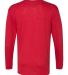 Badger Sportswear 4944 Triblend Performance Long S in Red back view