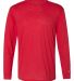 Badger Sportswear 4944 Triblend Performance Long S in Red front view