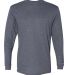 Badger Sportswear 4944 Triblend Performance Long S Navy Heather front view