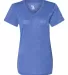 Badger Sportswear 4962 Triblend Performance Women' in Royal heather front view