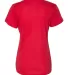 Badger Sportswear 4962 Triblend Performance Women' in Red back view