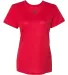 Badger Sportswear 4962 Triblend Performance Women' in Red front view