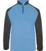Badger Sportswear 4006 Ultimate SoftLock™ Sport  Columbia Blue/ Graphite front view