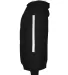 Badger Sportswear 1456 Sideline Fleece Hoodie Black/ White side view