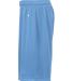Badger Sportswear 2107 B-Dry Youth 6" Shorts in Columbia blue side view