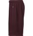 Badger Sportswear 2107 B-Dry Youth 6" Shorts in Maroon side view