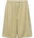 Badger Sportswear 2107 B-Dry Youth 6" Shorts in Vegas gold front view
