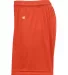 Badger Sportswear 2116 B-Core Girl's Shorts Burnt Orange side view