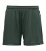 Badger Sportswear 2116 B-Core Girl's Shorts Forest front view