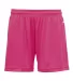 Badger Sportswear 2116 B-Core Girl's Shorts Hot Pink front view